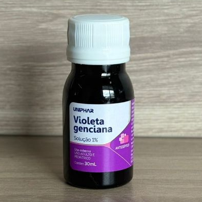 Violeta Genciana Solução 1% 30ml – Antiss�