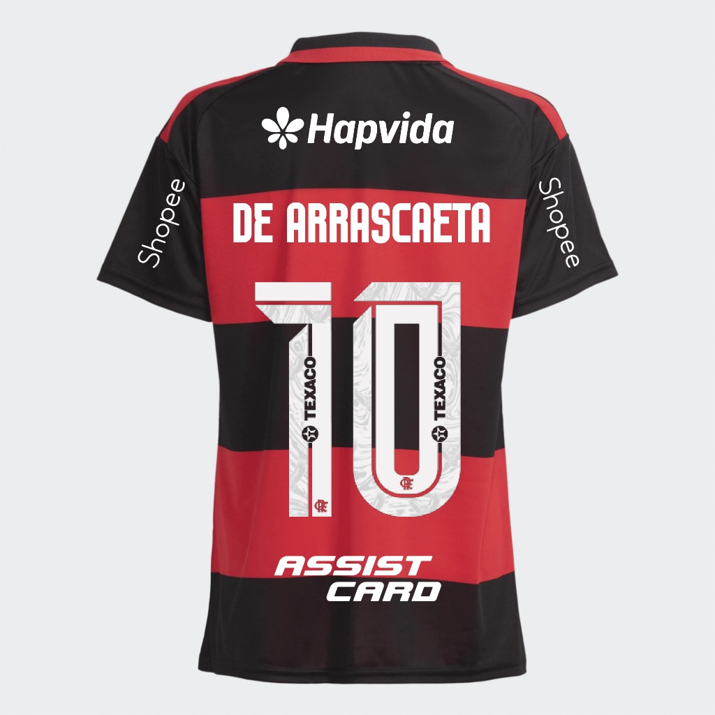 Manto Flamengo Masculina Jogo 1 Adidas 2026 –