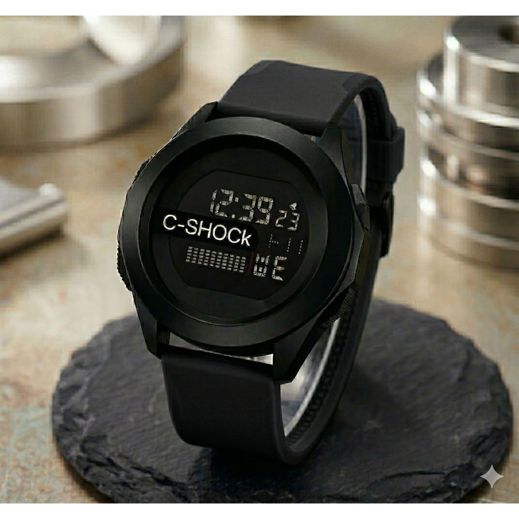 Relógio Masculino Digital C-Shock Tático Dia  Di