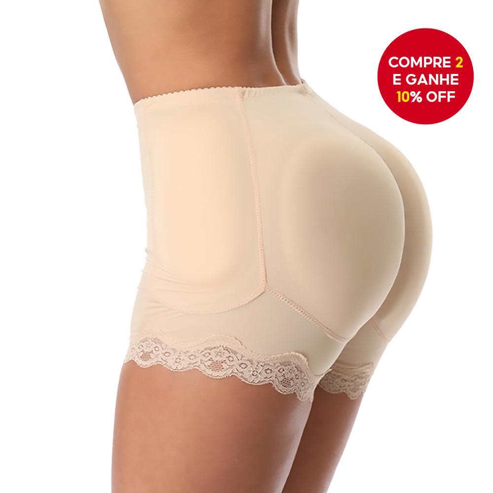 Modelador de Corpo Feminino Calcinha com Enchiment