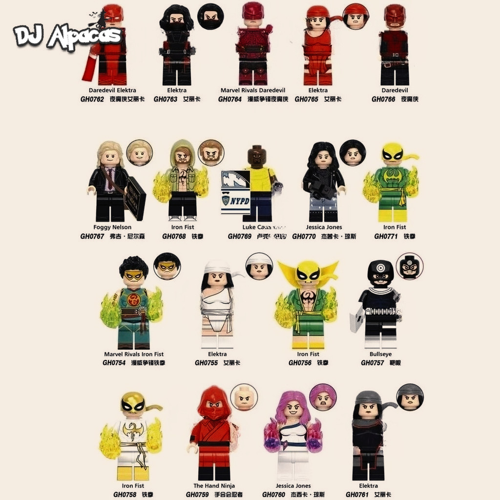 Blocos De Construção Figuras Brinquedo Colecion�