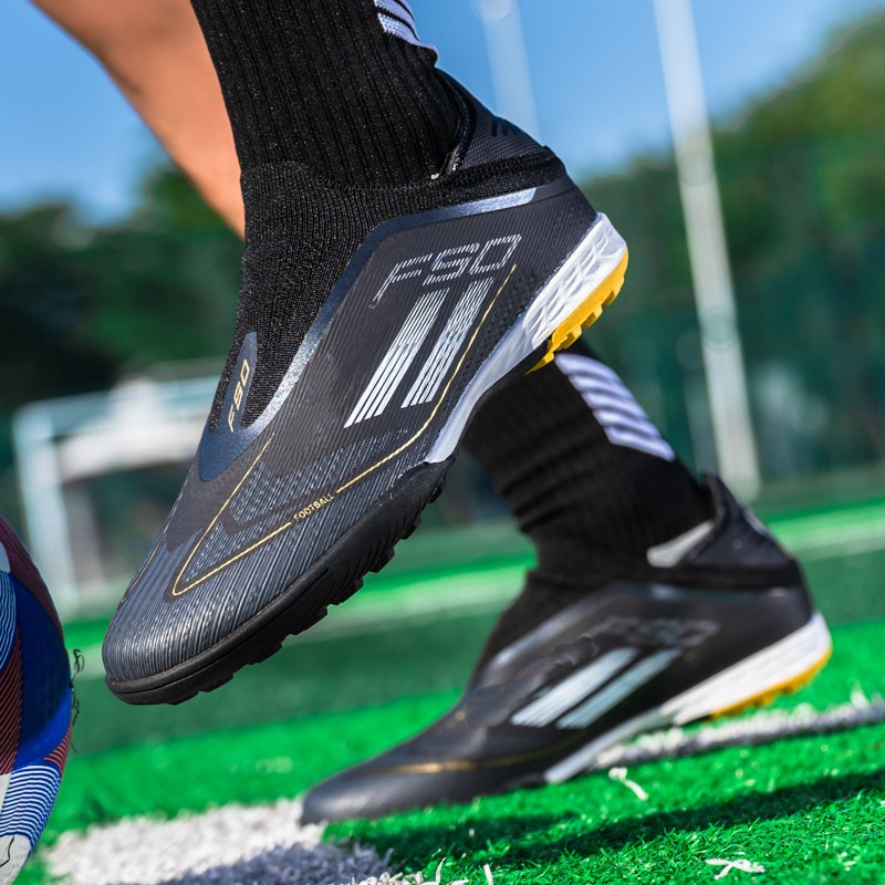 Novo F50 Chuteira de Futebol Adulta com Pregos Lon