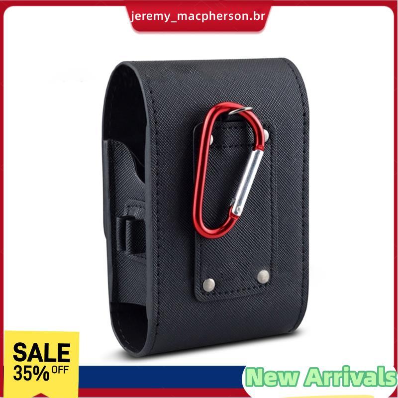 Bolsa De Cintura Compacta Preta Para Telêmetro De