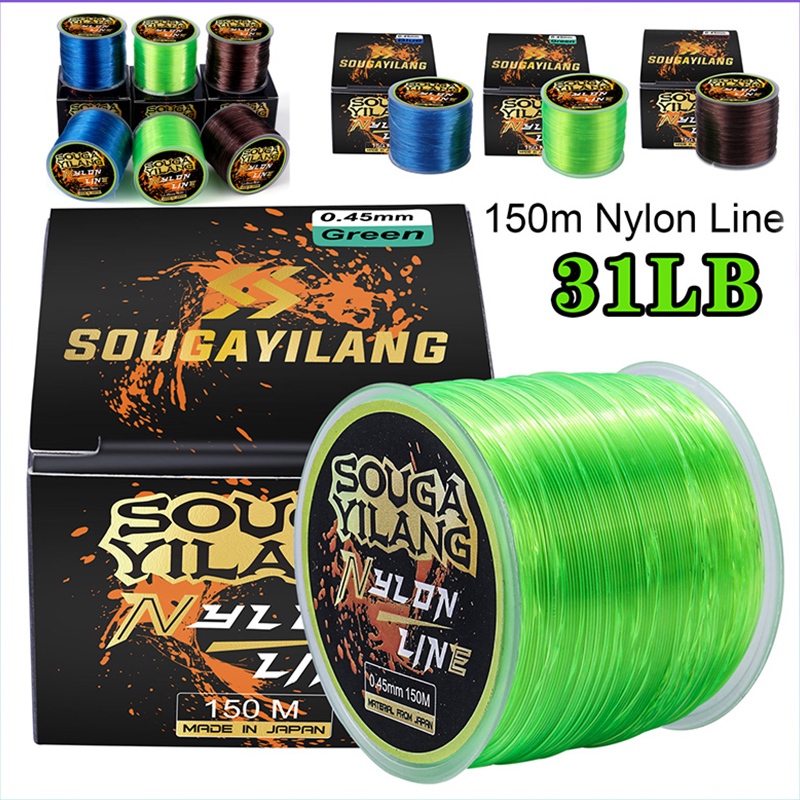 Sougayilang 150M Linha De Pesca De Nylon 5.29-31.2