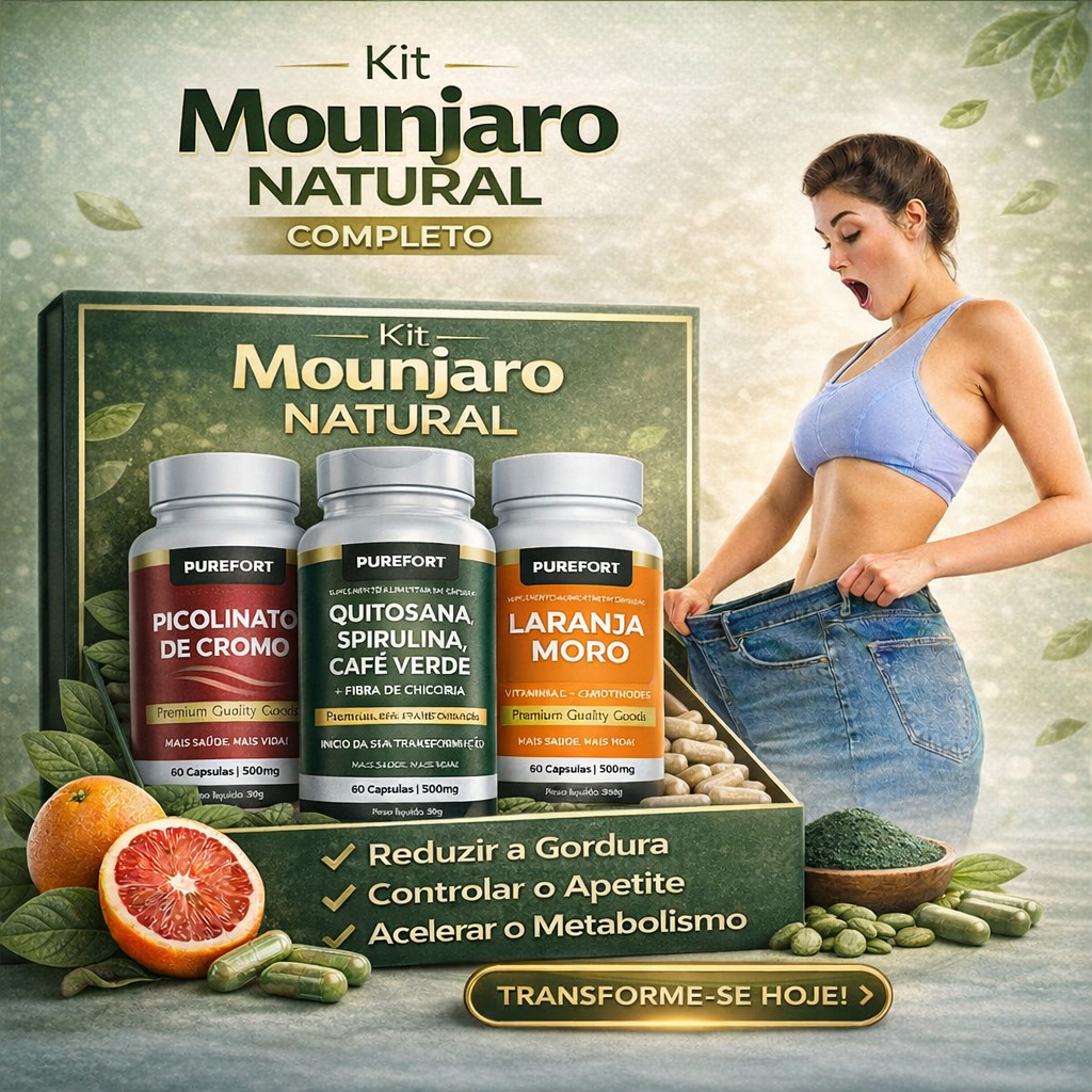Quitosana + Spirulina + Psyllium + Laranja M. + Cr