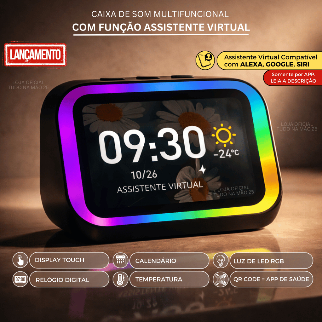 [LANÇAMENTO] ASSISTENTE VIRTUAL e CAIXA DE SOM CO