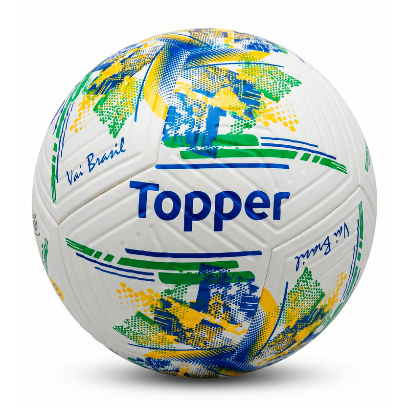 Bola Futebol Campo Topper Usee Brasil Copa 2026 Or
