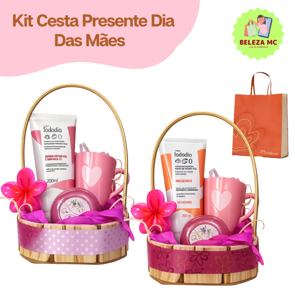 Kit Presente Natura Cesta Dia Das Mâes