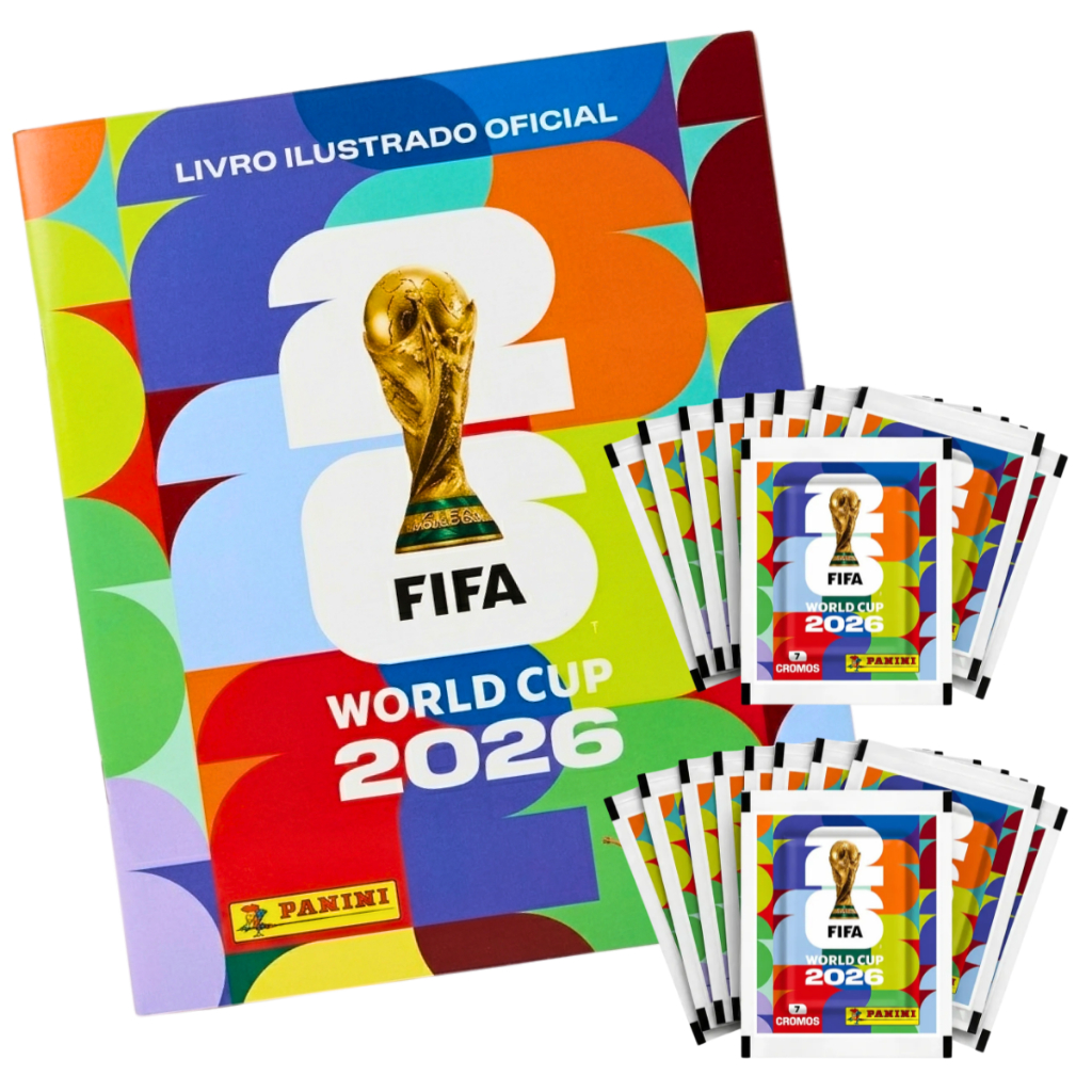 Album Capa Mole Brochura E Figurinhas Copa Do Mund