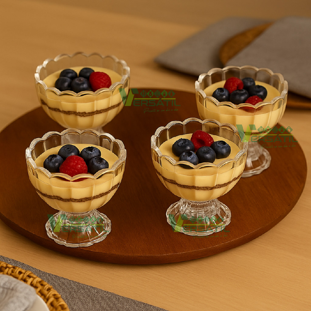 Jogo 6 Peças Wolff Sobremesa 6 Bowls 125ml Mesa P