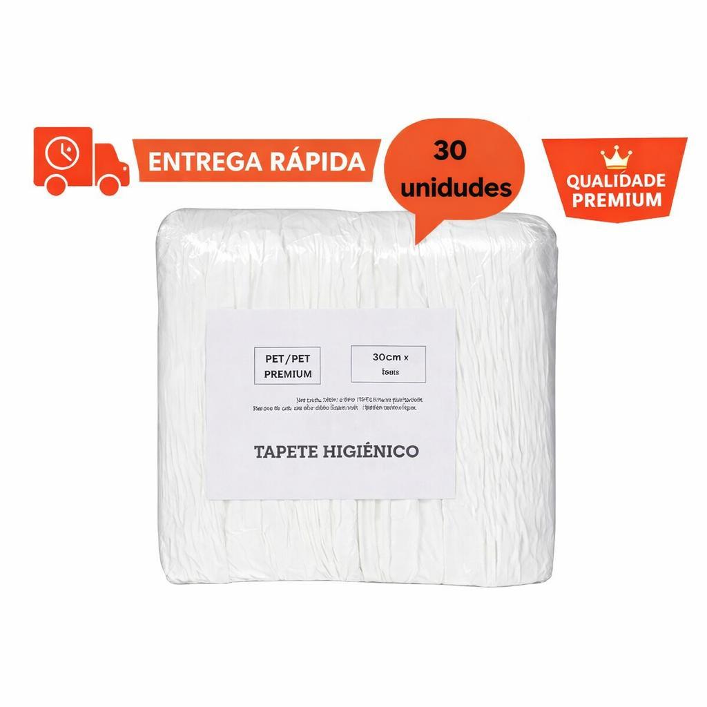 Tapete Higiênico Premium -Tamanho 60cm x 55cm Par