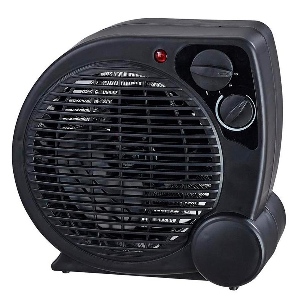 Aquecedor Portátil a Ar Ventilador Quente Preto A