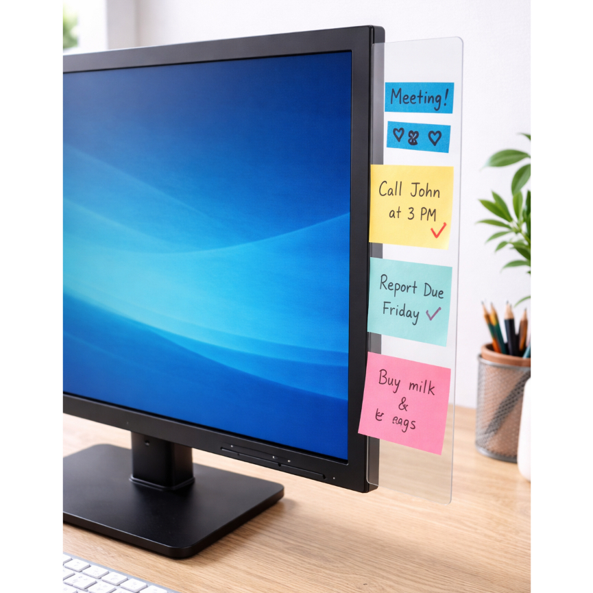 Suporte de Monitor para Blocos de notas, post it, 