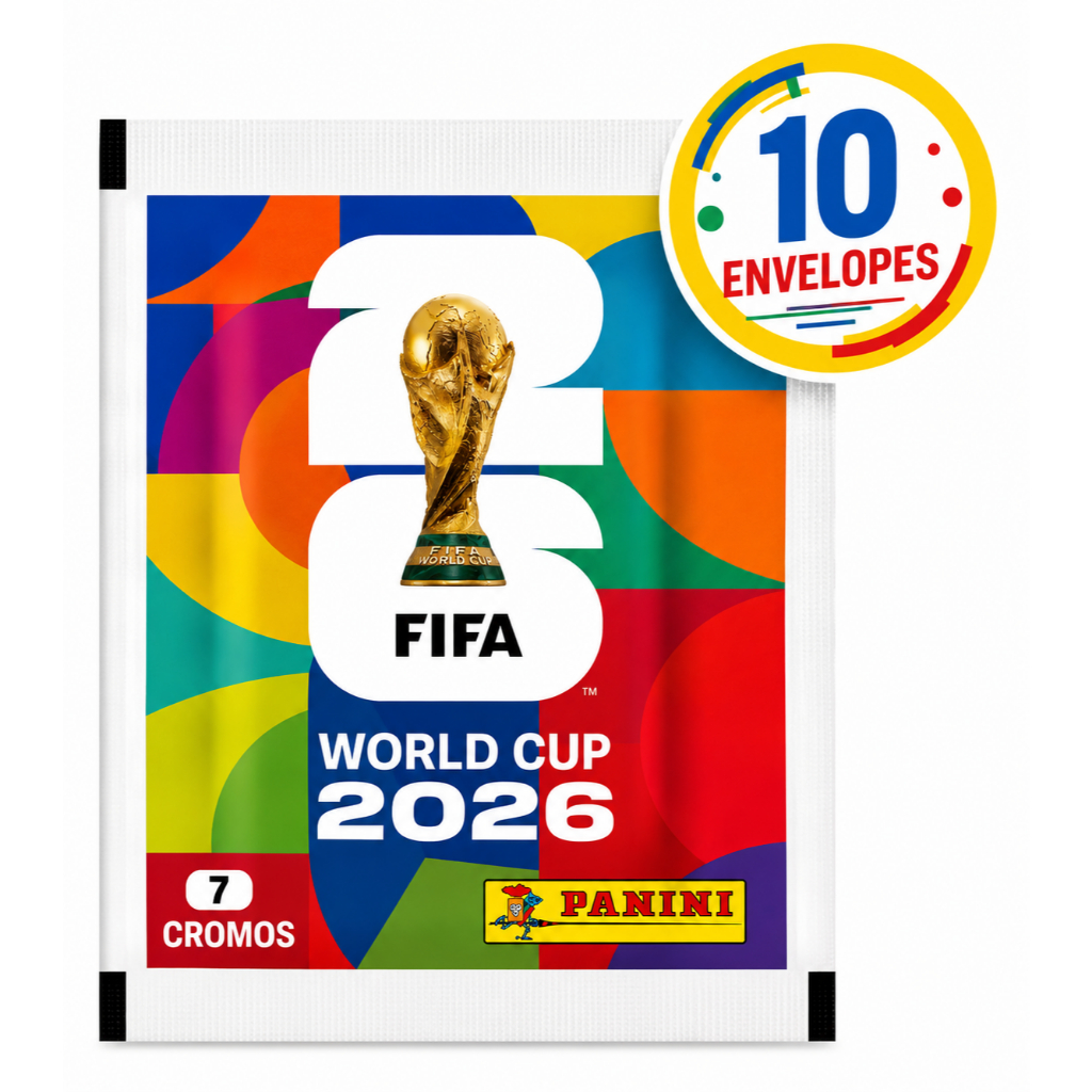 Figurinhas Copa do Mundo 2026 Original Kit 5/10/20