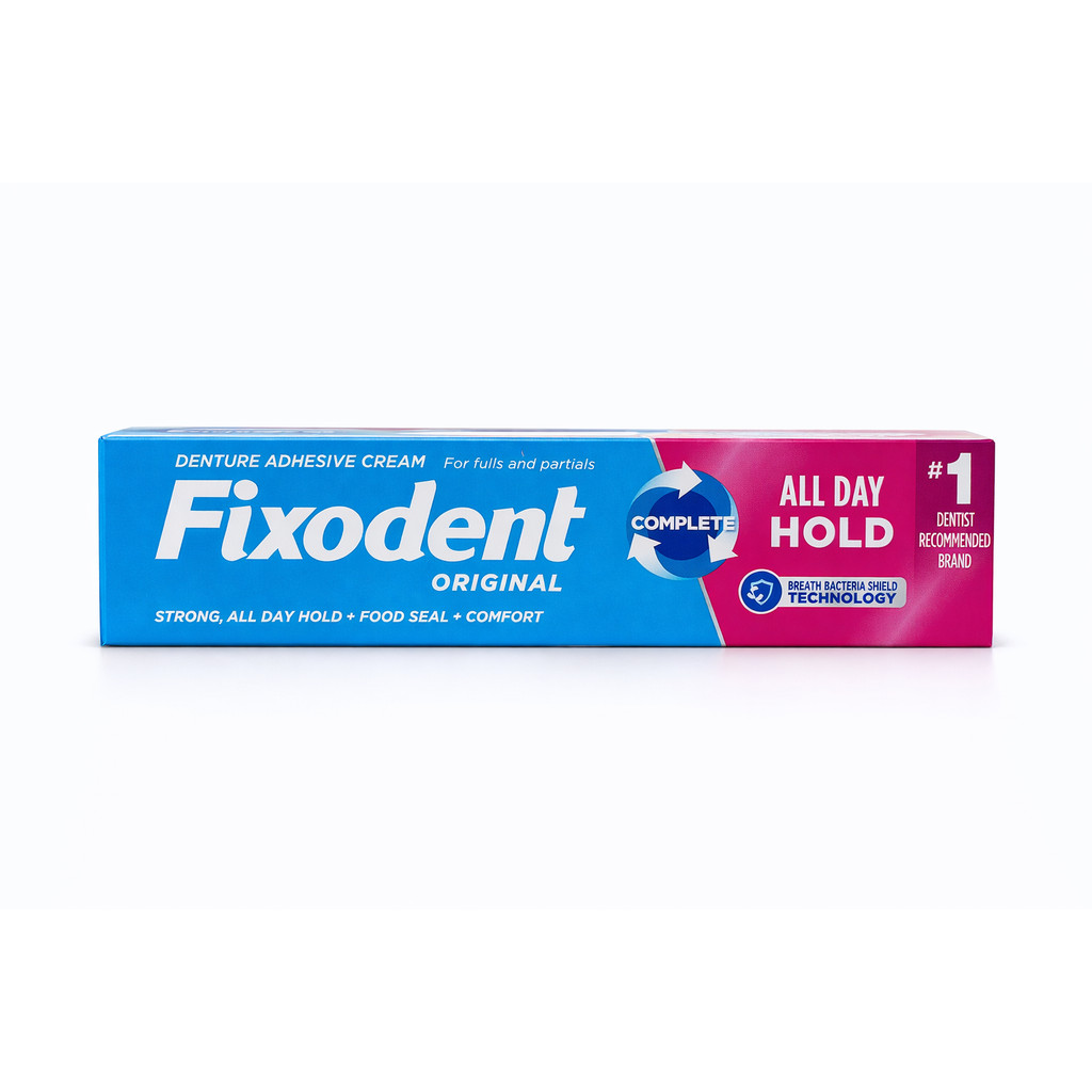 Fixodent Original 68g Creme Fixador de Dentadura P