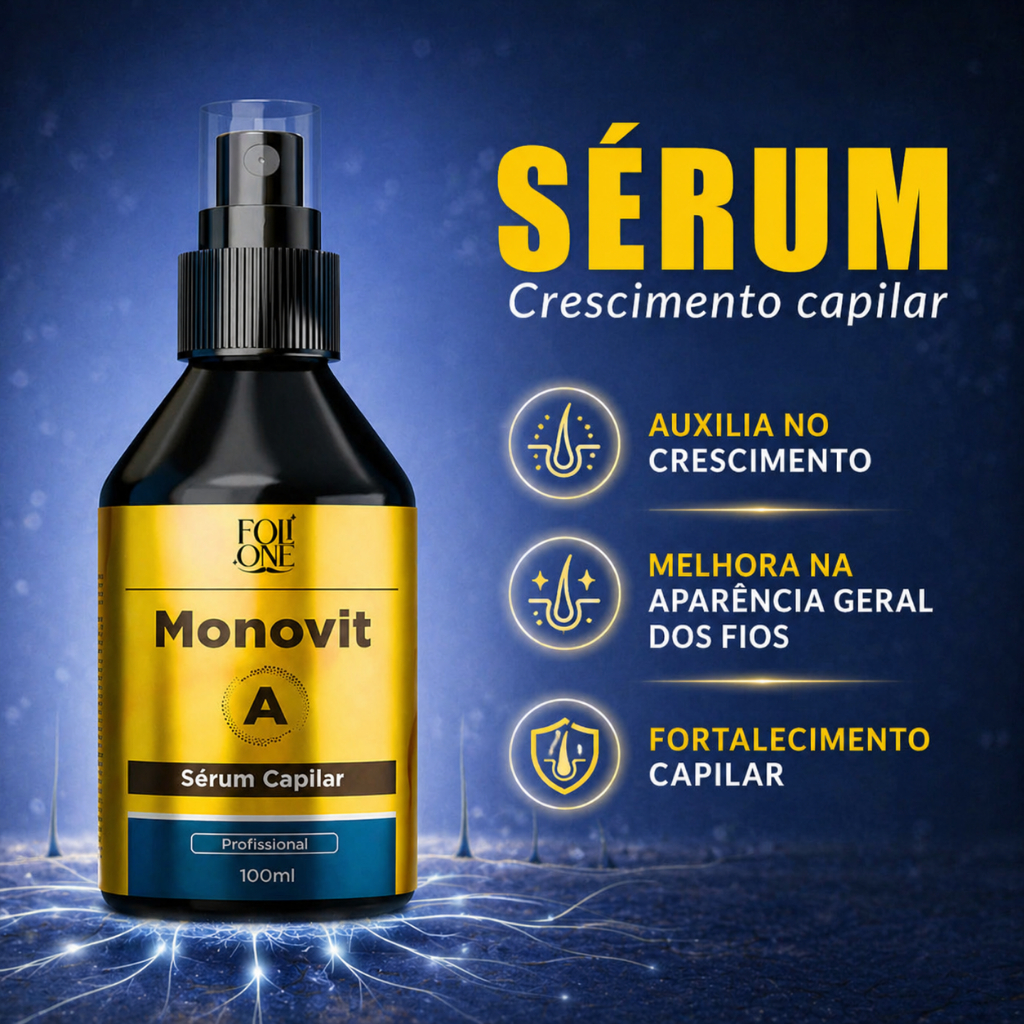 Serum Capilar Monovit A Poderoso Produto Para Cabe