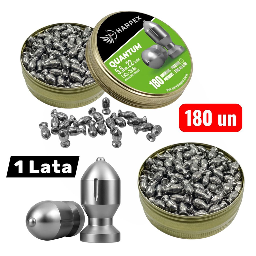 Chumbinho 5.5mm Carabina Precisão Harpex Quantum 