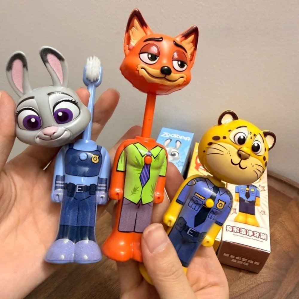 Nova Zootopia Internet Celebridade Escova De Dente