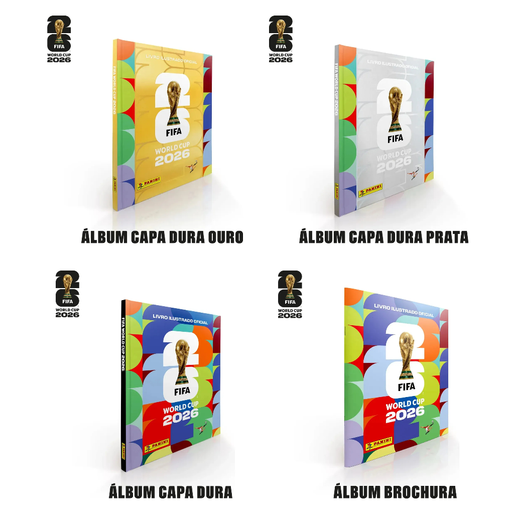 Álbum Copa Do Mundo 2026 Brochura / Capa dura Nor