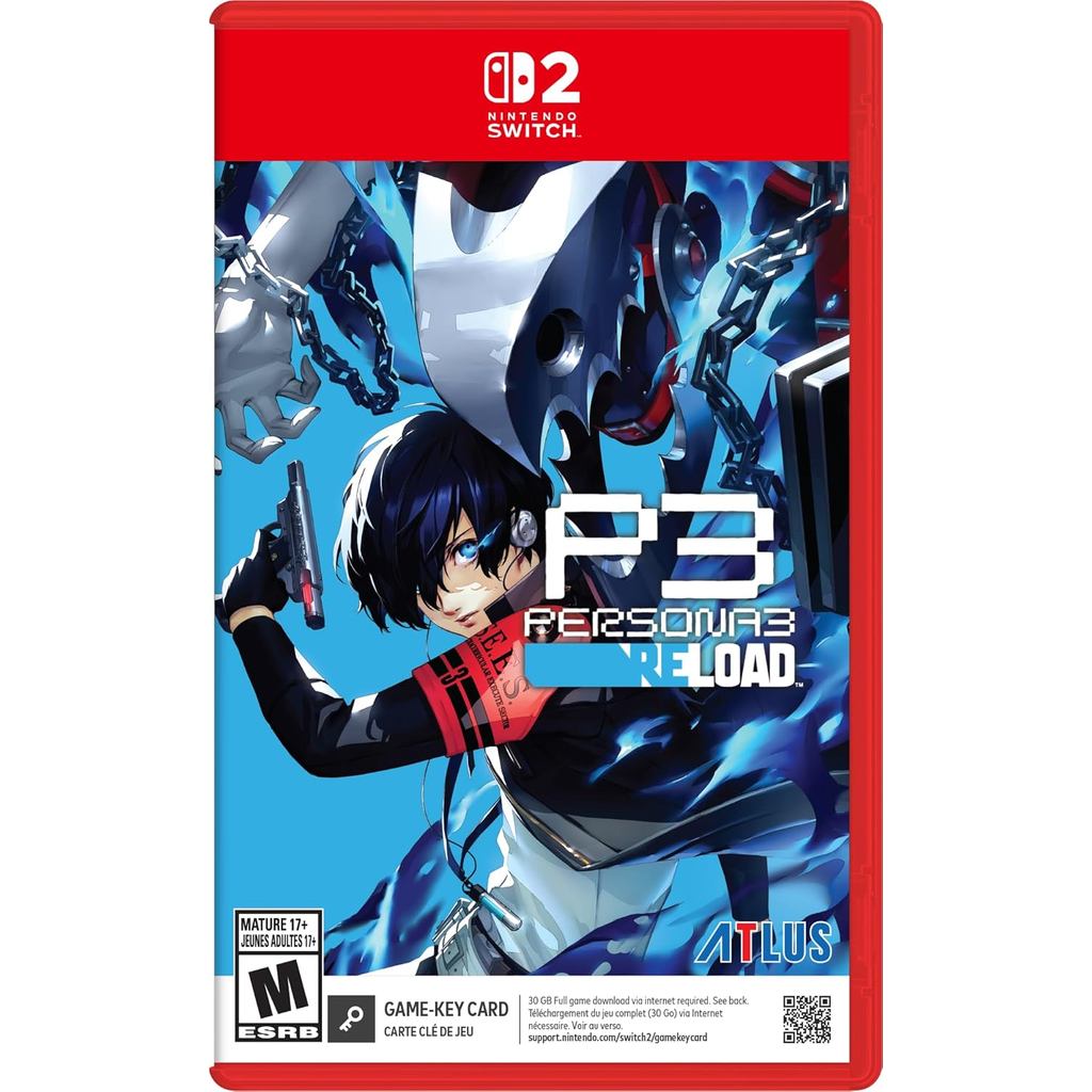 Persona 3 Reload Launch Edition Switch 2 Midia Fis