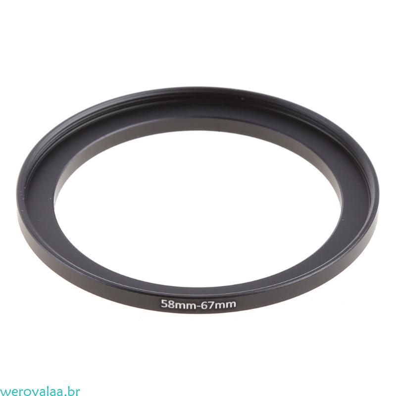 weroyalaa Metal 58mm-67mm Adaptador Anel Lente Fil
