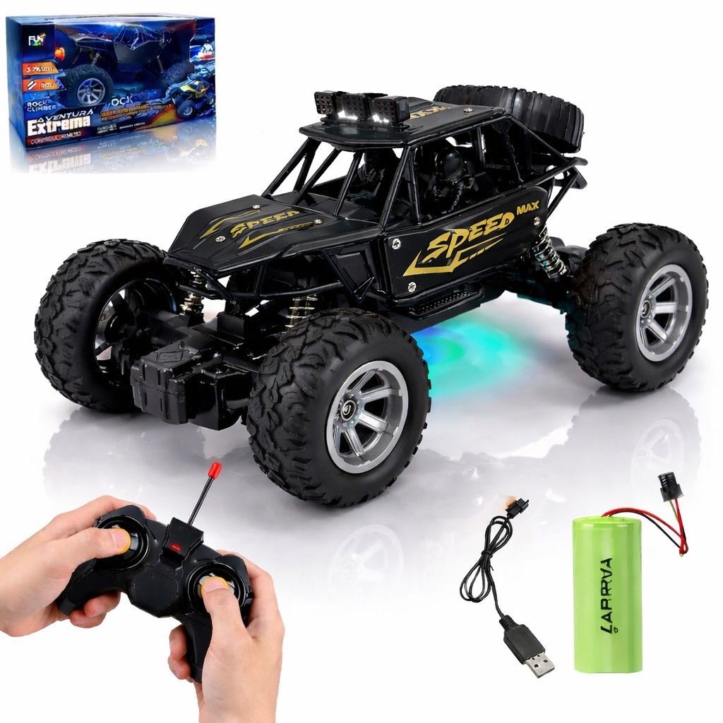 Carrinho de Controle Remoto Recarregável USB Jeep