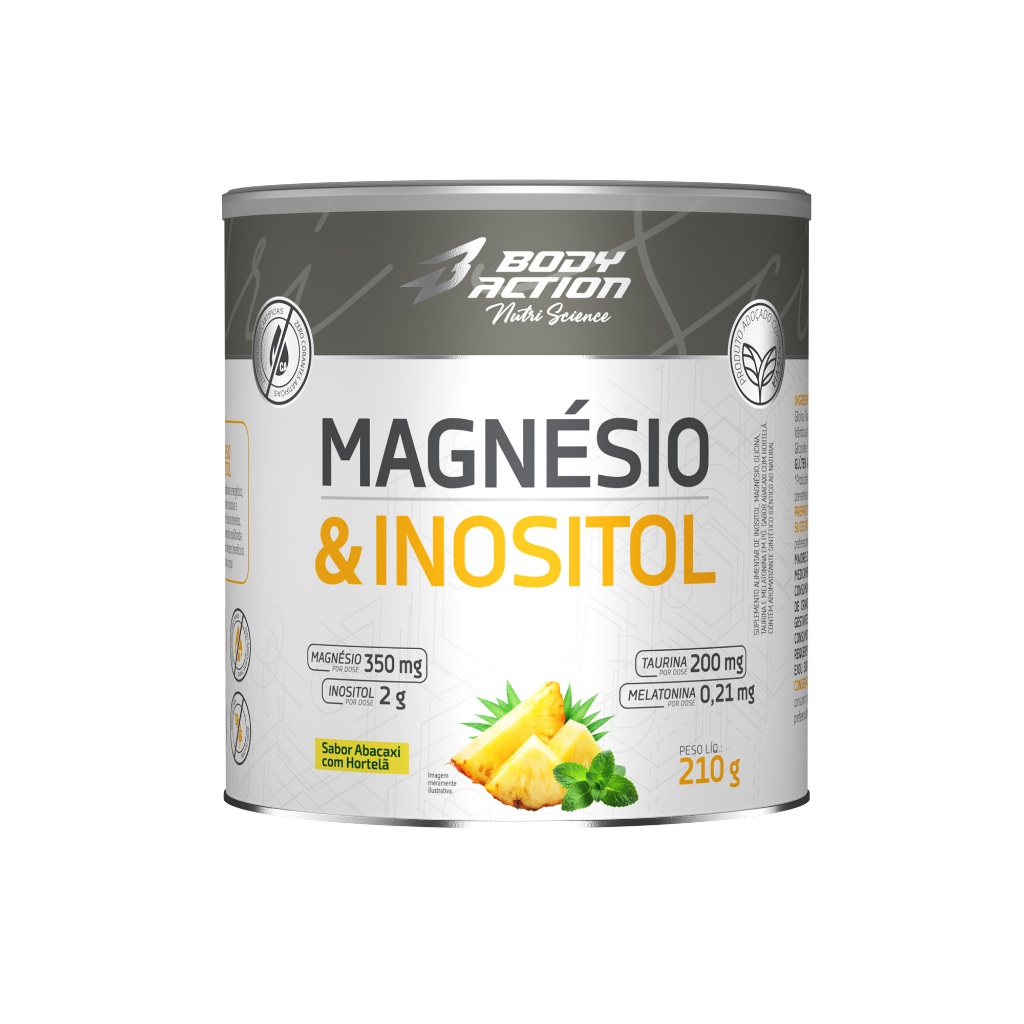 Suplemento Magnésio e Inositol 210g – Bodya