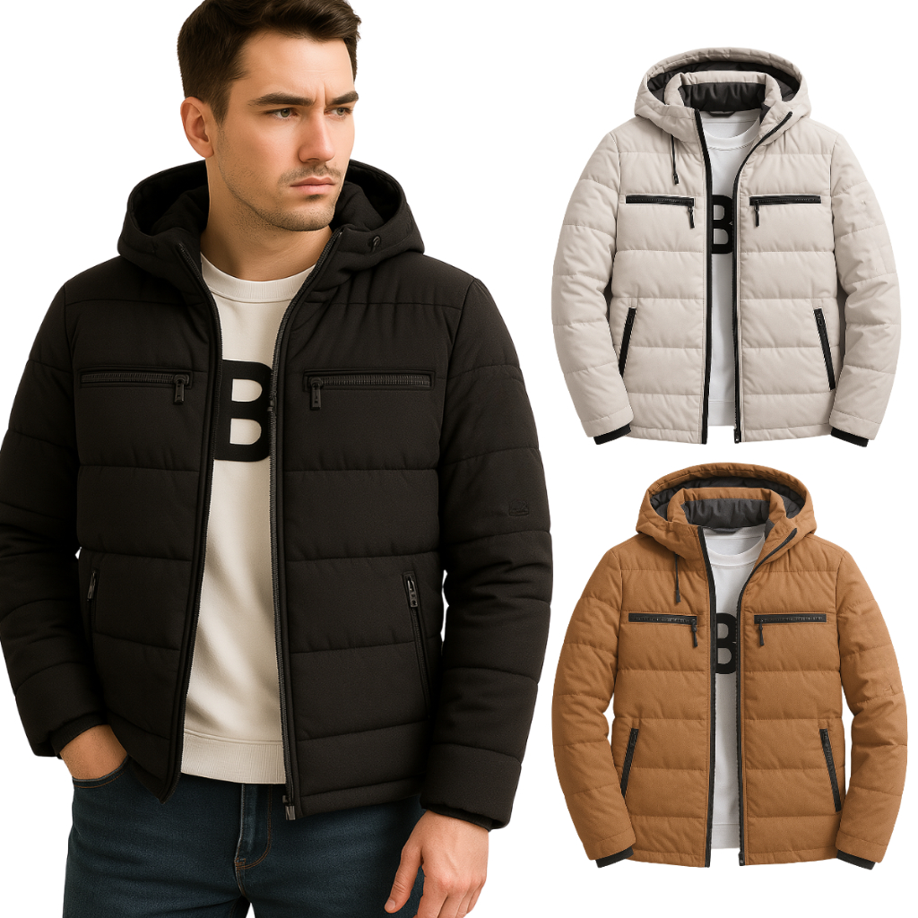 Bobojaco Jaqueta Gominho Puffer Nylon Forrada Inve