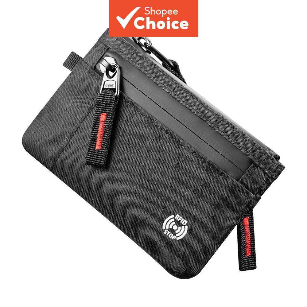 Carteira Ultrafina EDC RFID Para Homens À Prova D