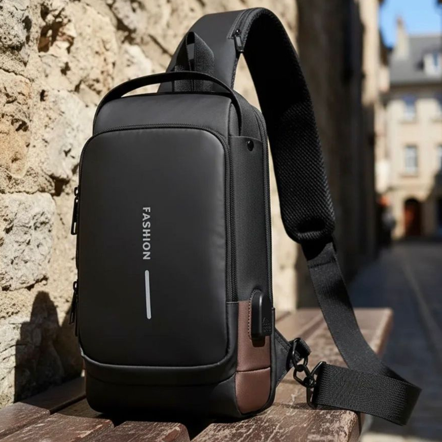 Mochila bolsa de Ombro Transversal Compacta Unilat