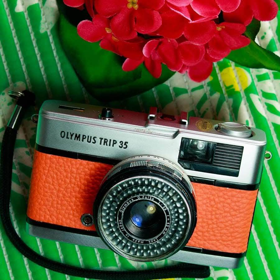 Olympus Trip 35 Revisada + Customizada + Garantia
