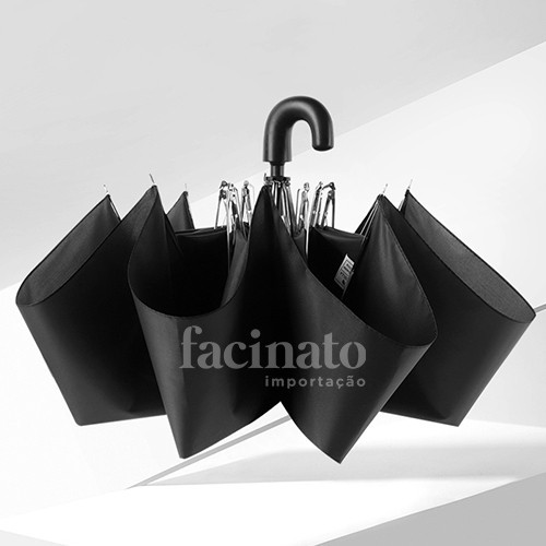 Guarda Chuva MINI LEVE Preto Maculino Pequeno Para