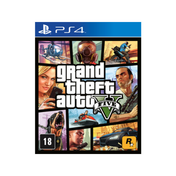 Jogo GTA V P S 4