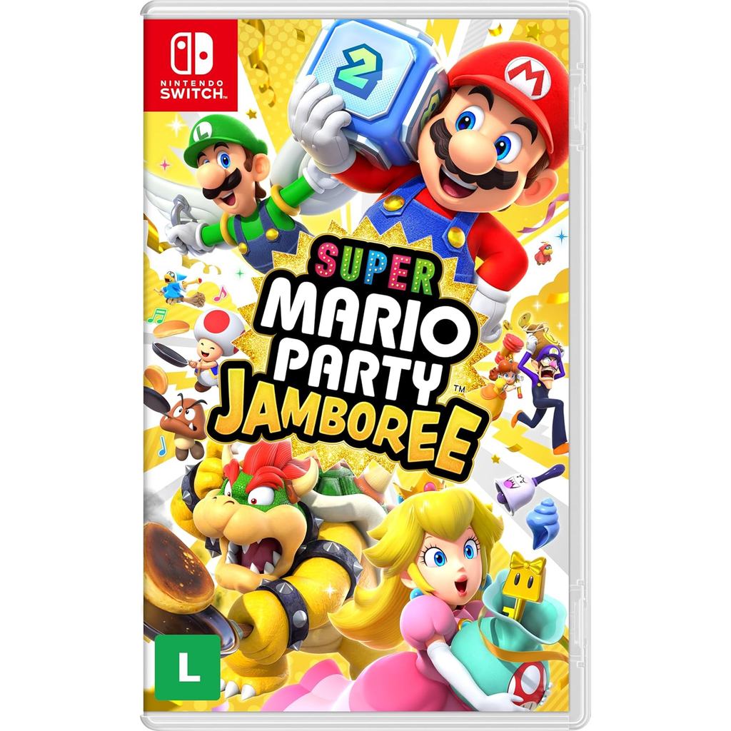 Super Mario Party Jamboree Switch BR Midia Fisica