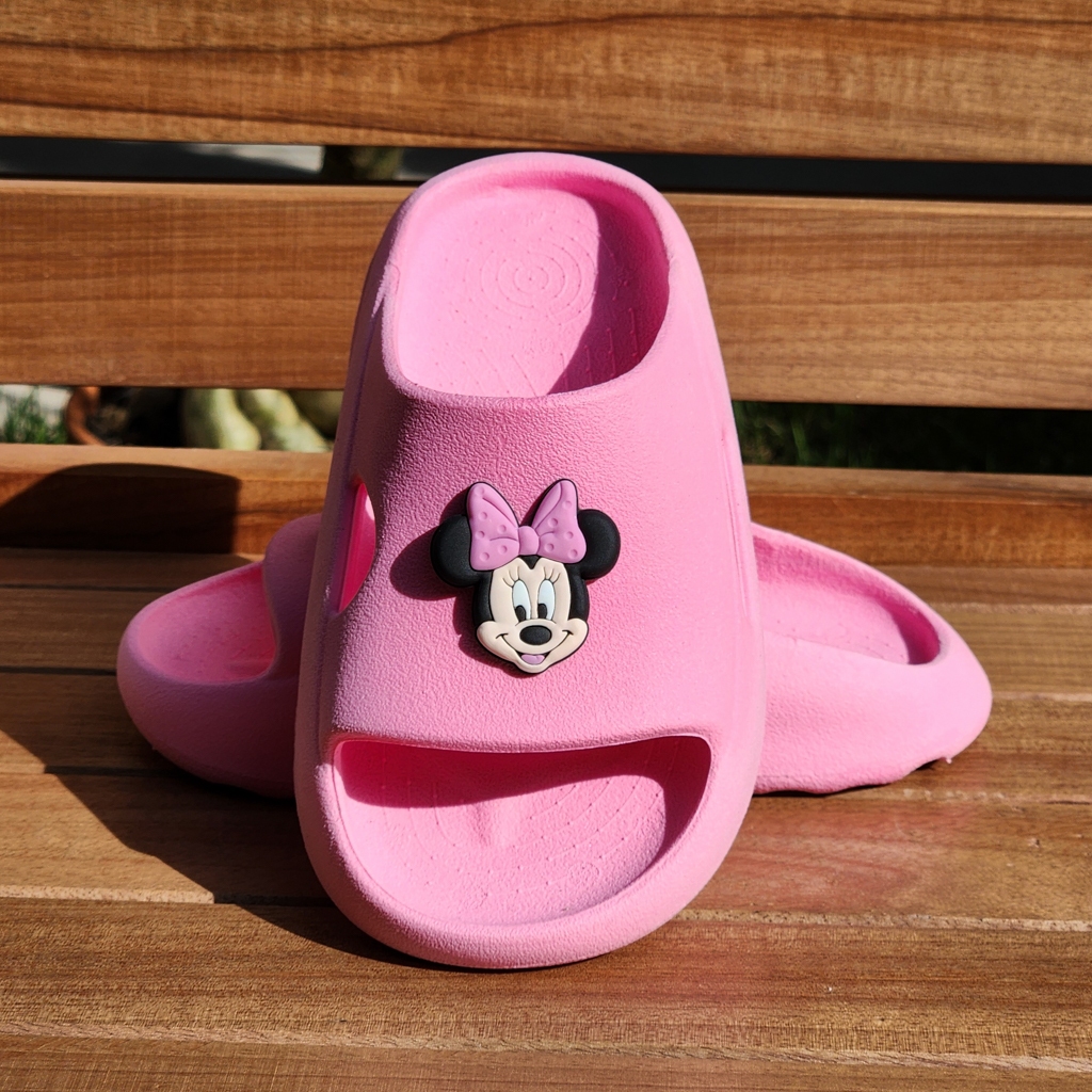 Chinelo Nuvem Slide Infantil Menina Minnie Miney C