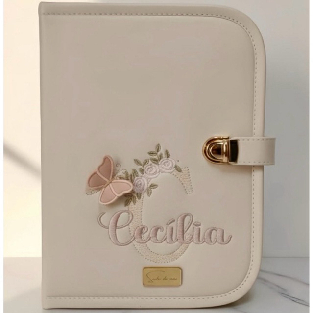 Porta Documentos do Bebê Personalizado | Cadernet