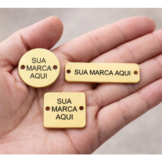 Kit 30/50/100 Tag Etiqueta Personalizado Em Acríl