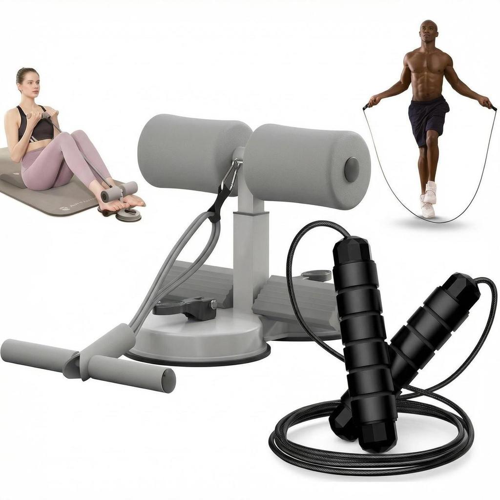 Kit 2 Aparelho Abdominal com Fixador de Pés + Cor