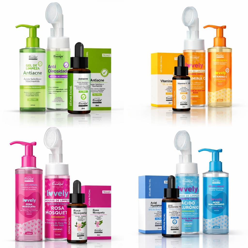 Kit Dose Vital Regeneradora com Lovely limpeza pro