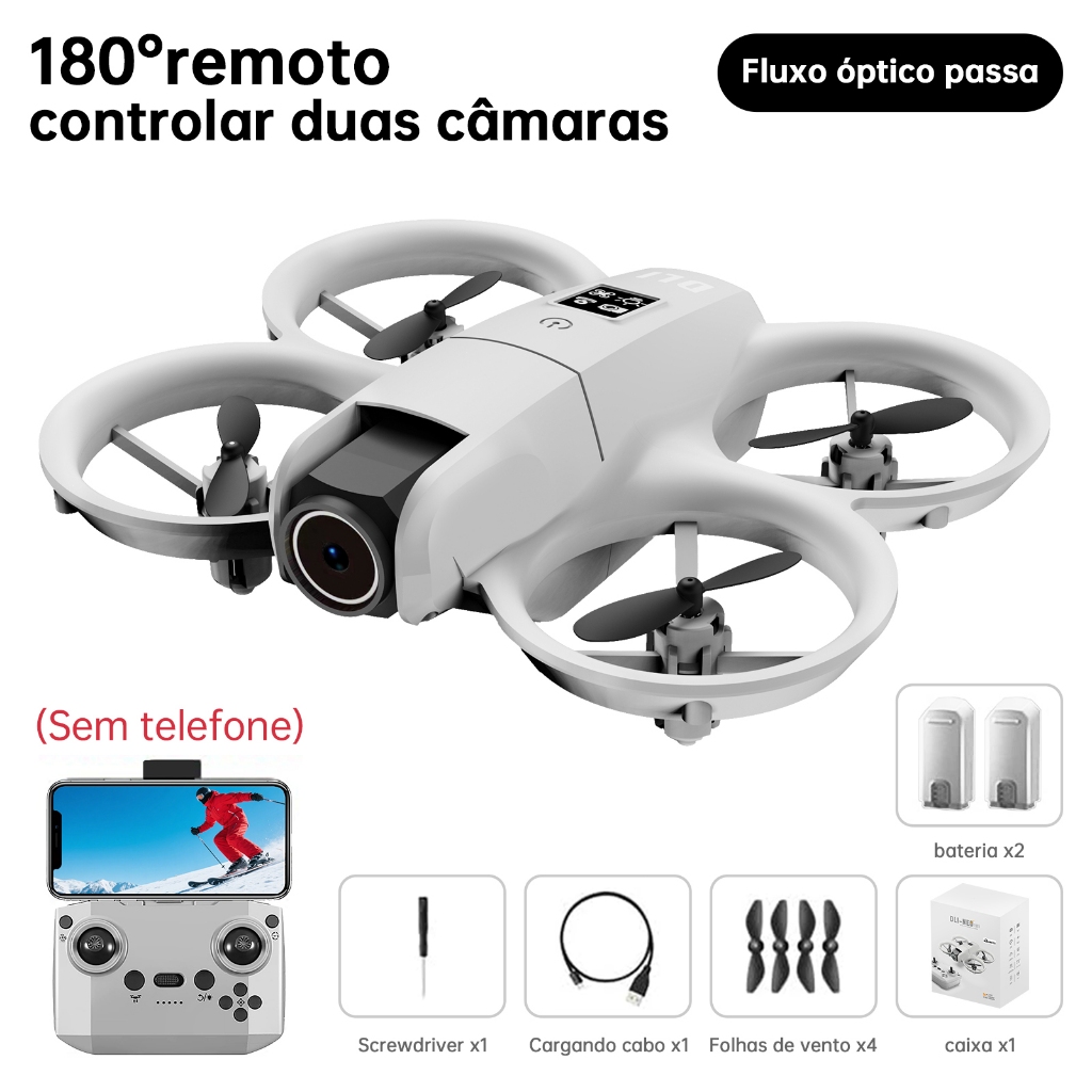 DLI MINI Drone HD Profissional WIFI Dual Cmaera Al