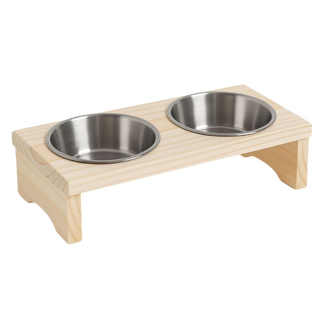 Comedouro Bebedouro Duplo Pet 2 Tigelas Inox 200ml