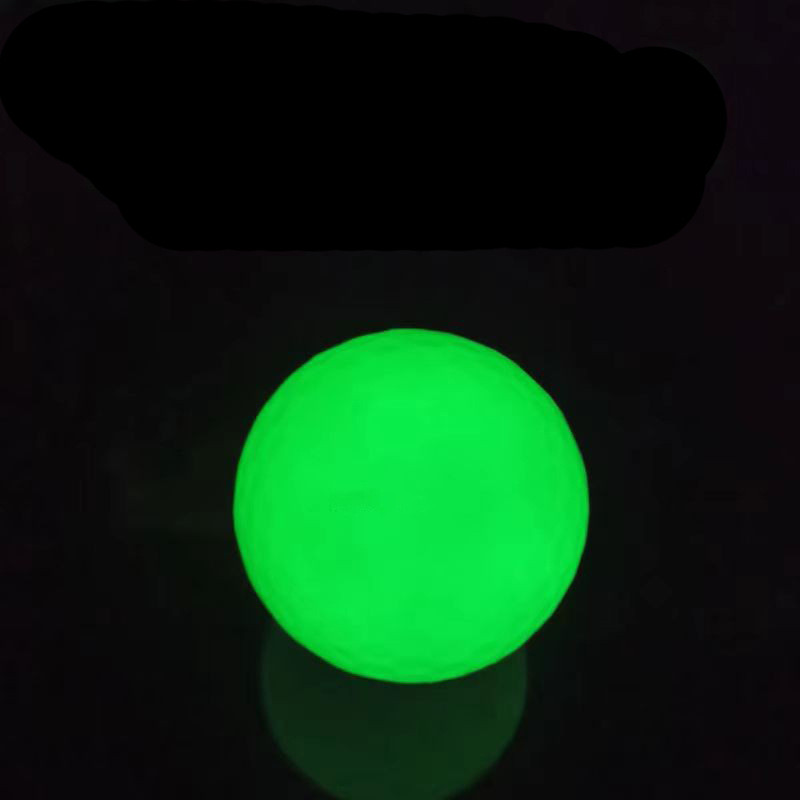 Bola de Golfe Noturna Neon Verde Brilha no Escuro 
