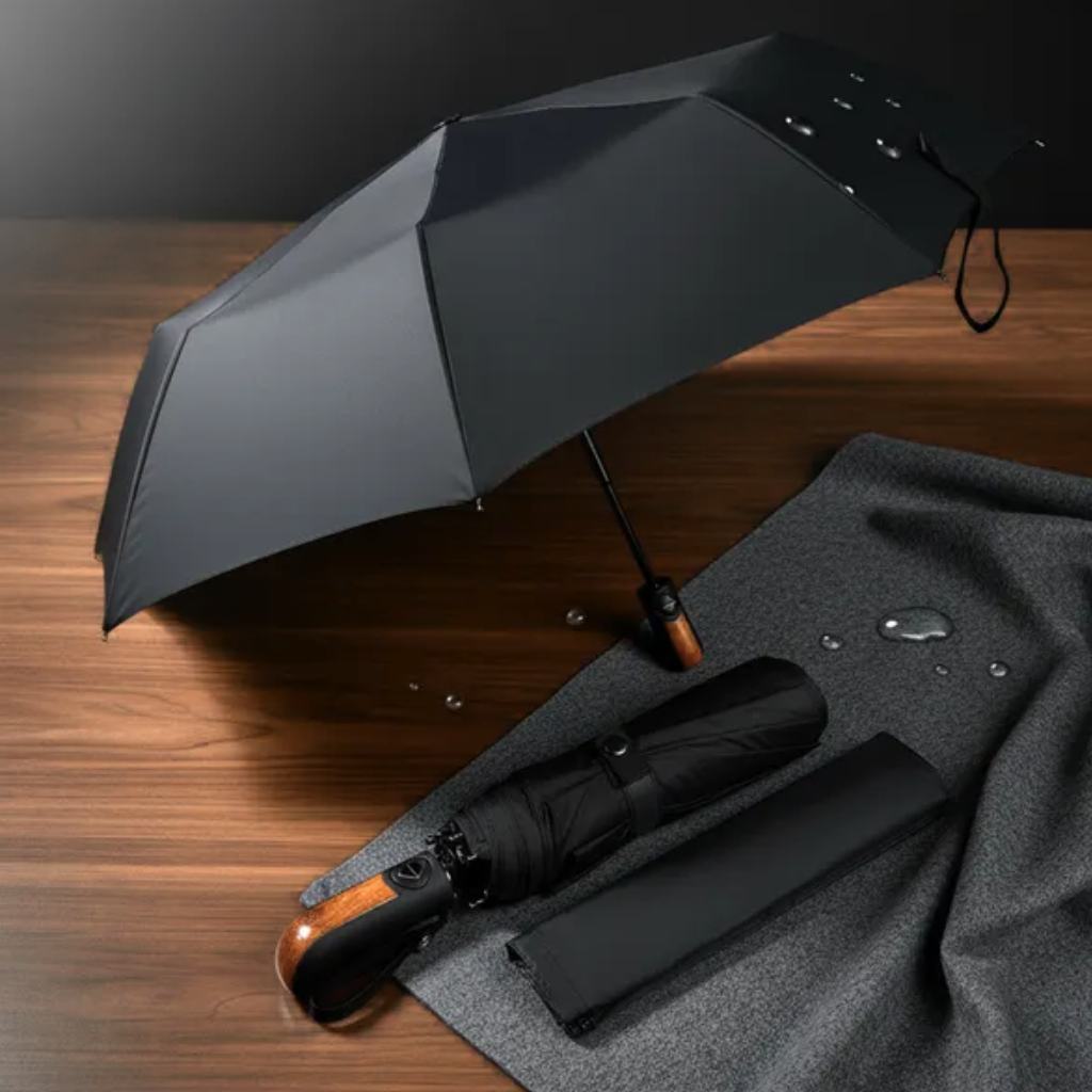 Guarda Chuva Preto Original Automático Reforçado