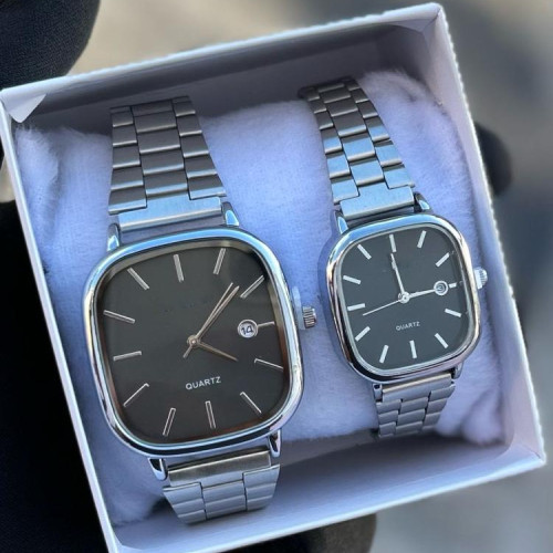 Kit Casal 2 Relógios C, Quartz Edição Especial 