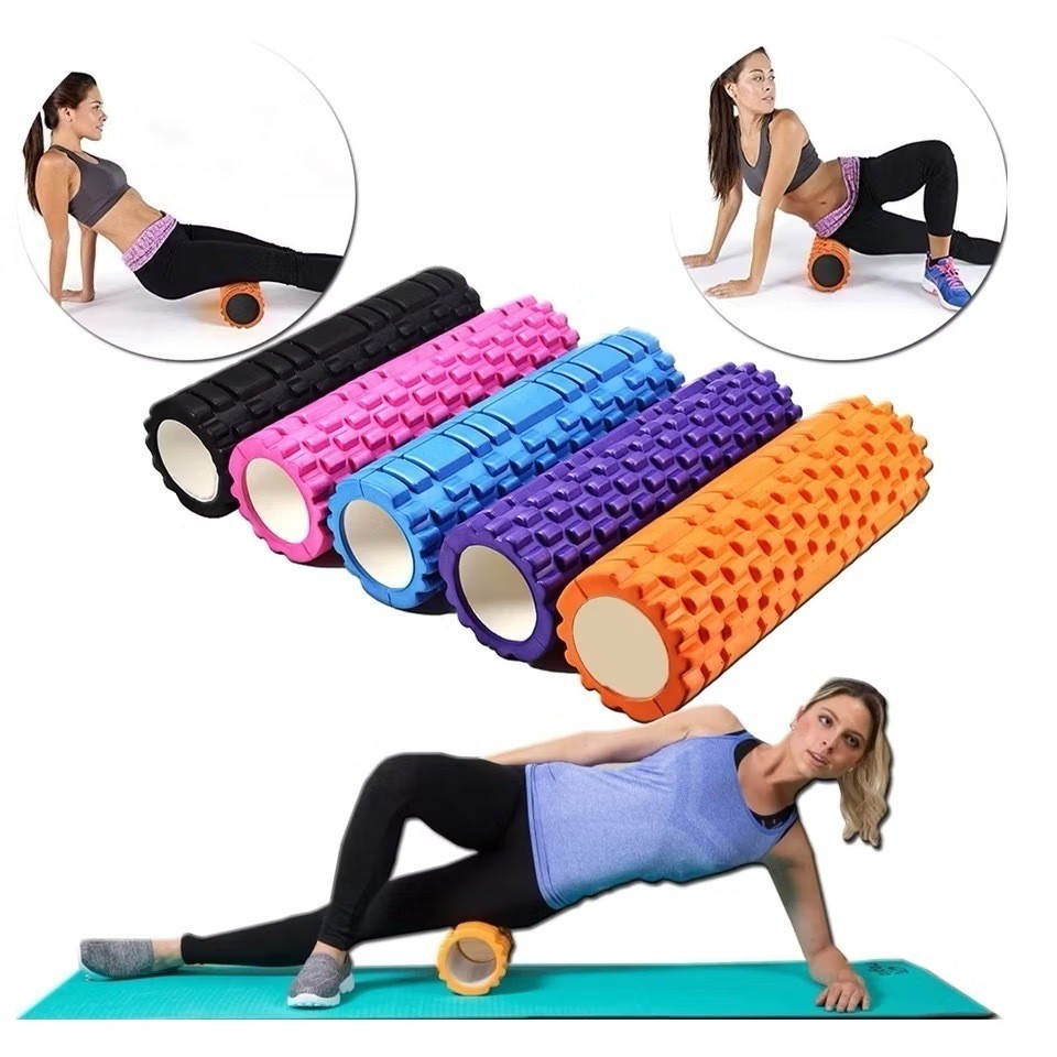 Bola Pilates Feijão Rolo Massagem Foam Roller Lib