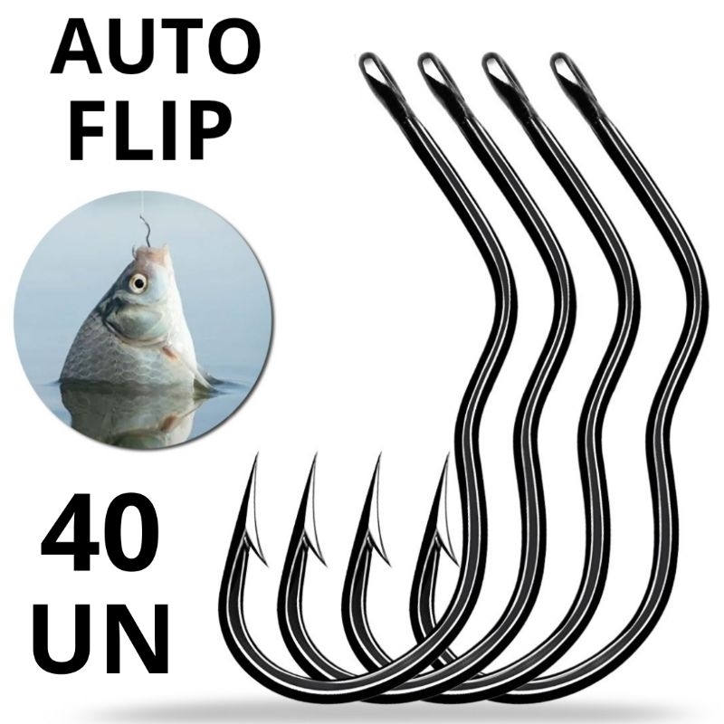 Kit Anzol AUTO FLIP, Fisgada Automática 40 unidad