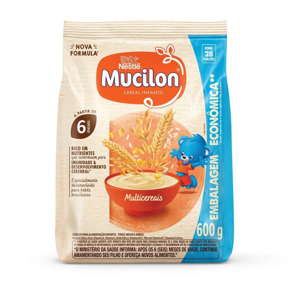 Mucilon Multicereais Nestlé a partir de 6 meses 6