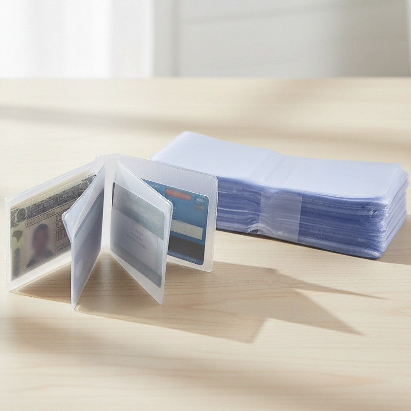 Refil Miolo Plastico P/ Carteira 20,5×6,7 100