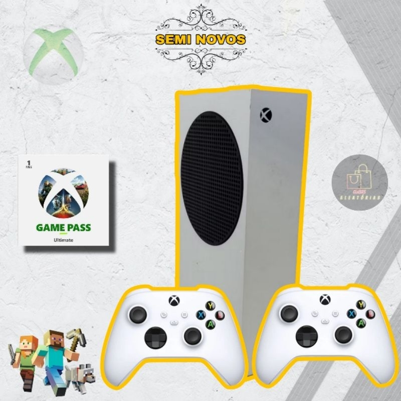 Xbox Serie S 512GB SSD E 1 Mês de Gamepass Premiu