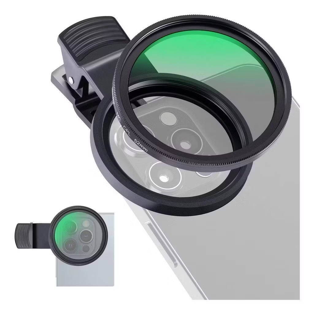 52mm Filtro Cpl Lente Polarizador Para Celular Cli